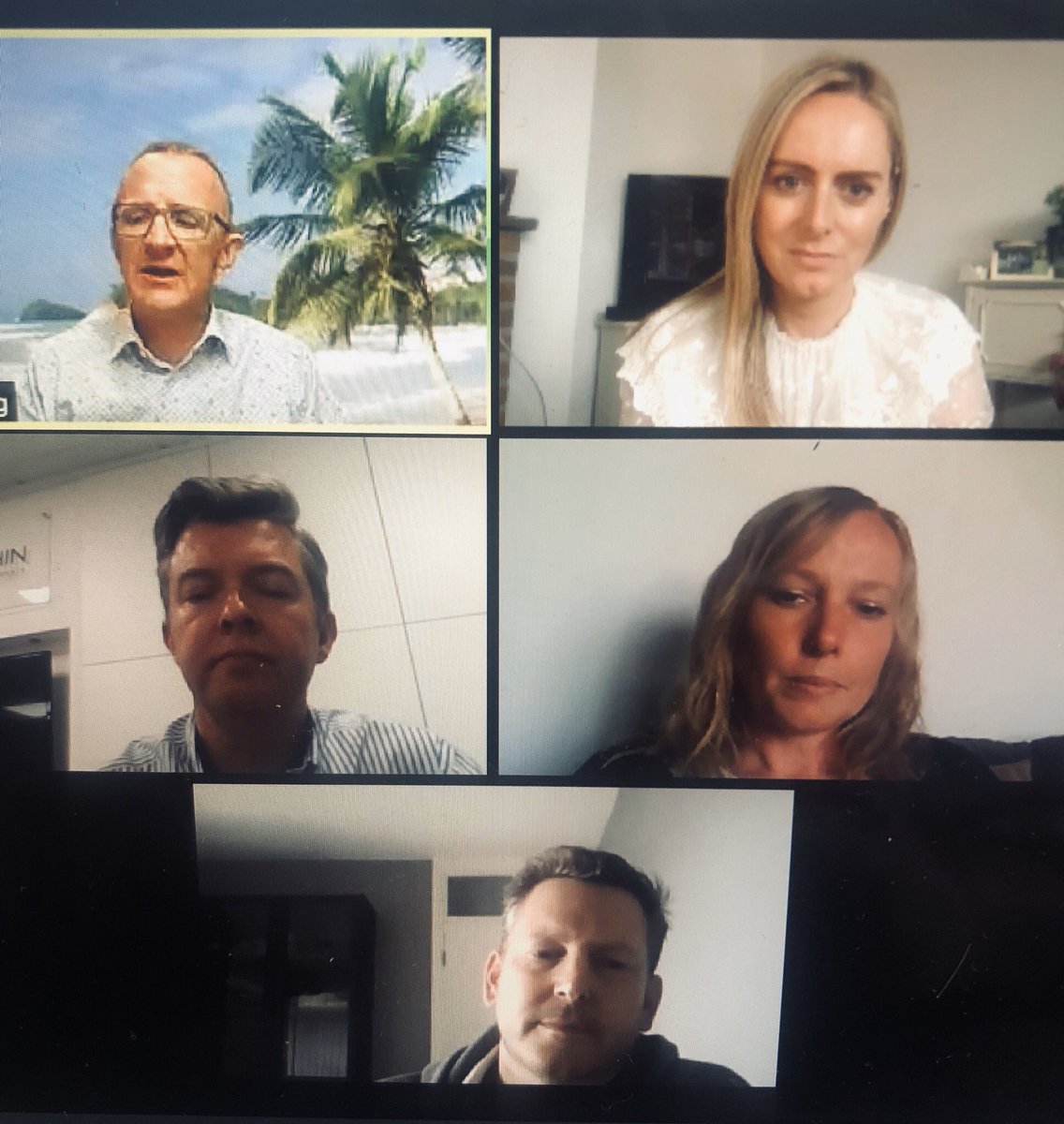 As we head into the long weekend it was uplifting to catch up virtually with some of our members. Keeping in touch is more important than ever #interact #lincoln #business #support #communication