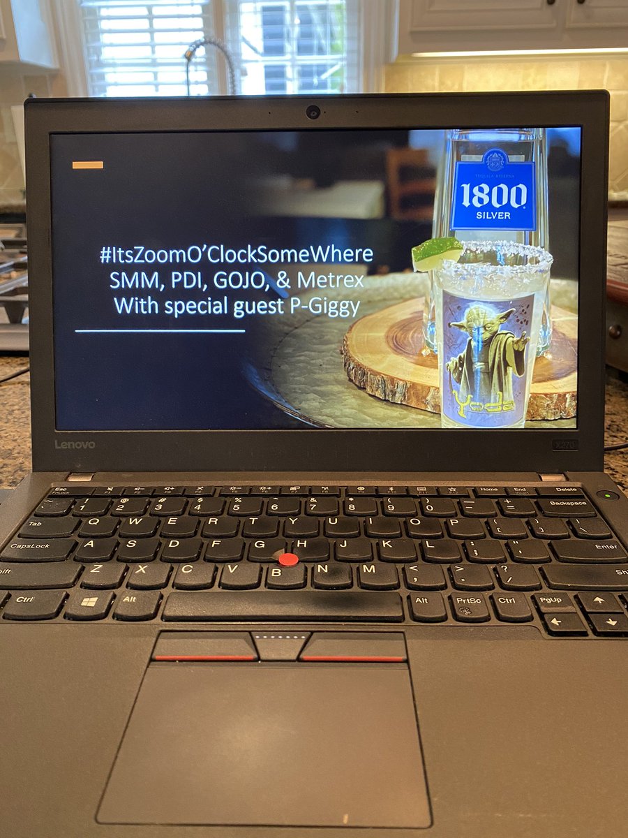 repertoiremag's tweet photo. Last night Repertoire magazine hosted #ItsZoomO’clockSomewhere with our friends in the IP space PDI, GOJO,and Metrex.  Along with special guest @PaulGirouard thank you and your companies for everything you’re doing during #COVID-19 https://t.co/BlQSxvLtZm