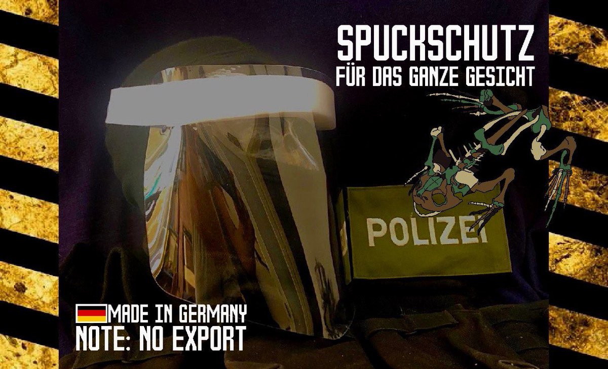 LockNLoadBrands's tweet photo. Der neue " @warfarefrog | #WarfareFrog77, Spuckschutz für das ganze Gesicht". Mehr Infos unter "https://t.co/bX8B7Da4T6+" 
ACHTUNG: Offizielle Behördenanfragen oder Händleranfragen bitte per Email an: Info(@)https://t.co/Yw5V6MXq59 https://t.co/pzZqNj1RTS