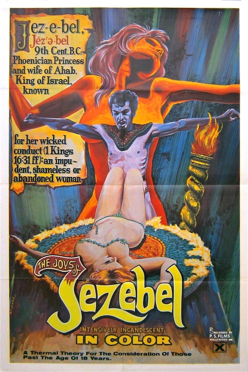 - THE JOYS OF JEZEBEL (Peter Perry Jr., 1970)Affiche originale américaine.