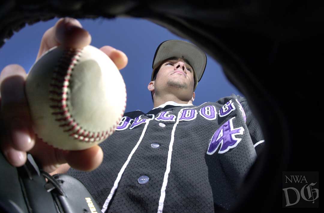 NWADemGazPhotos's tweet photo. Now a Fayetteville attorney, then-Bulldog pitcher Rick Elliott was preparing for an eventual state championship in 2003. The @FayDogBaseball would go on to win five more titles #TBT #ARPreps @FayBulldogs https://t.co/dgi4oPvFm9