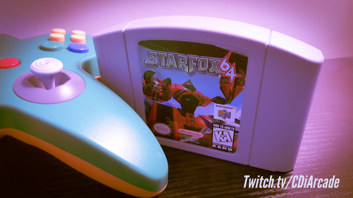 For  #PawWeek and  #NinThursday64 here is my copy of Star Fox 64. This game expands on the original idea of the first game from the SNES and gives more life to the Lylat system. You can even fly on the sun!Who was your favorite member of Team Starfox? #GamersUnite