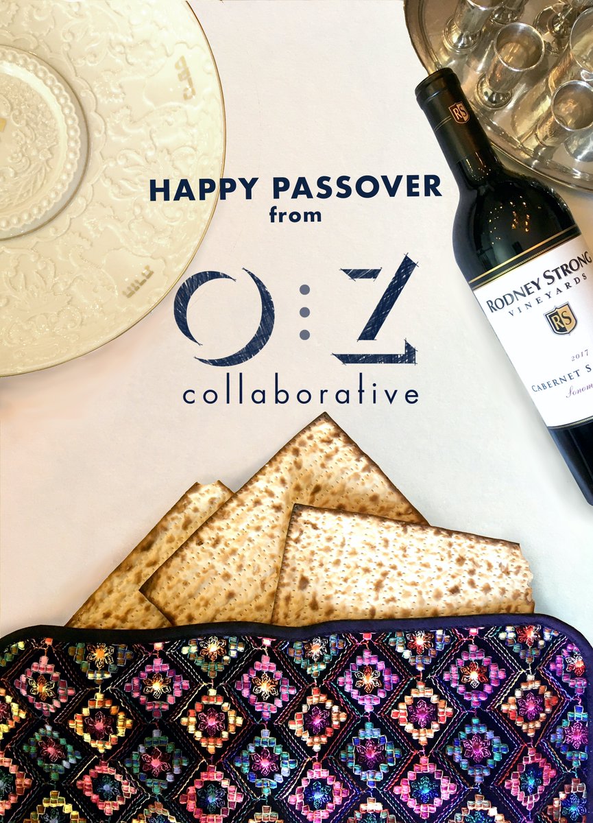 ozcollaborative's tweet image. Happy Passover to all of our clients, colleagues, and friends! 

#Passover2020 #holiday #jewishholiday #celebration #Pesach