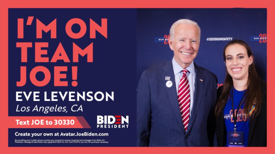 I am a  #GenZ voter and I’m proud to be on  #TeamJoeLike many he wasn’t my first pick but as a pragmatic progressive, an organizer, and someone who works in gun violence prevention I know that with  @JoeBiden at the top of the ticket we can win in November #VoteBlueTHREAD (1/3)