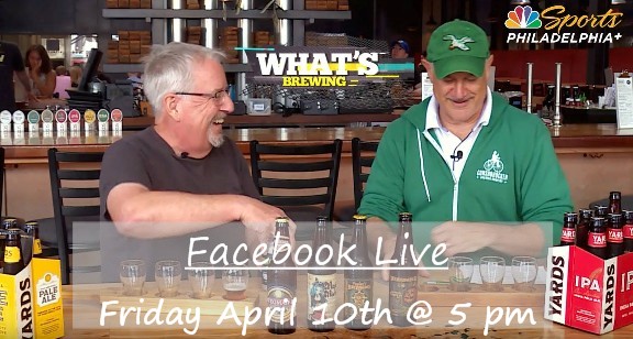 .<a href="/whatsbrewingpa/">What's Brewing PA</a> returns to Facebook Live on Friday. Crack open a cold one with Joe Sixpack &amp; <a href="/RealGlenMacnow/">Glen Macnow</a>, and we'll make it through this together.

This week's special guest: Robert Zarko of <a href="/ShipBottomBrew/">Ship Bottom Brewery</a>