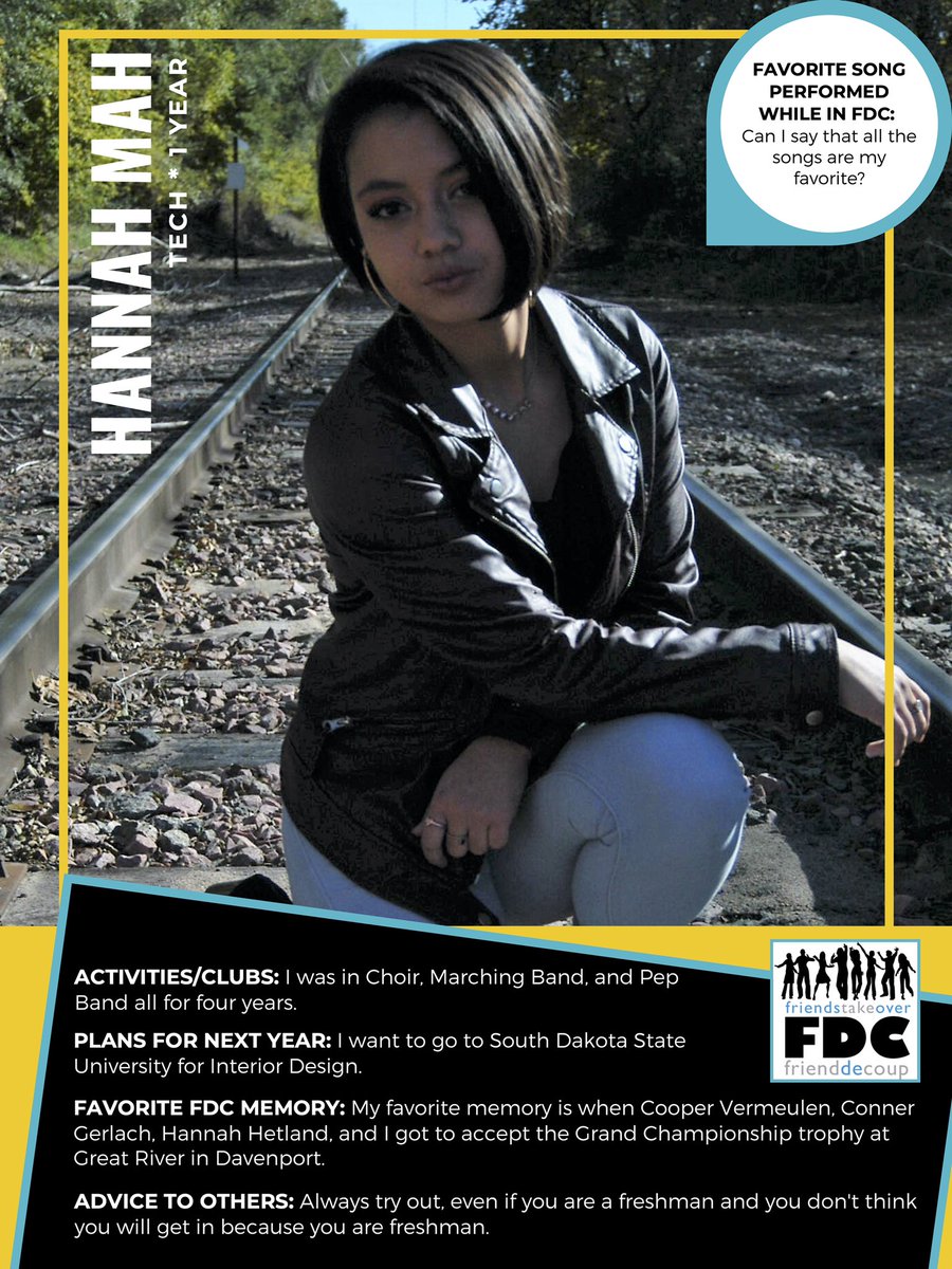FriendDeCoupSD's tweet photo. SENIOR SPOTLIGHT #2: Hannah Mah https://t.co/U8d5GOFhPA