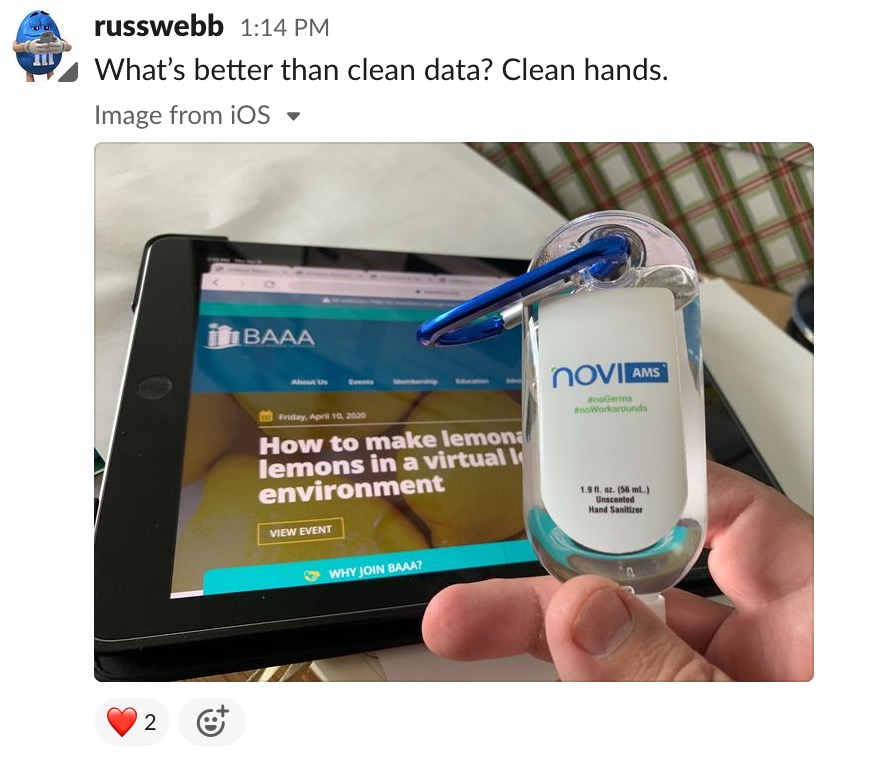 Novi AMS tweet media