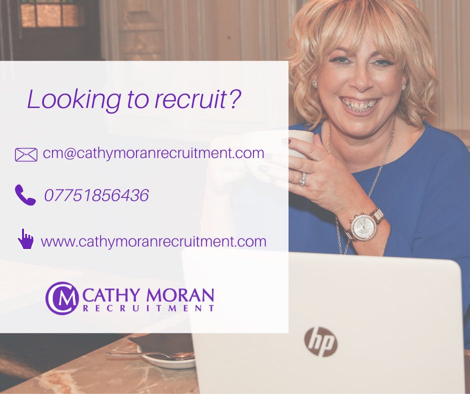 Delighted to announce the launch of my new website Cathy Moran Recruitment.
Thank you to all my clients, both employers and candidates, for your support and recommendations.
Please check it out &amp; share #recruiters #jobfairy #recruiting 
cathymoranrecruitment.com