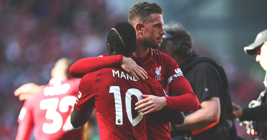 Sadio Mane on his Player of the Season: "I would go for Hendo. He’s been a big part of our success this year, he has been incredibly both defensively and in attack. He was really good this year. A really good leader and a great captain.”