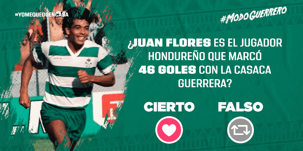 TSMoficial's tweet photo. #TriviaGuerrera
Recordemos al gran Juan Flores, a ver Guerreros, reaccionen aquí abajo 👇
#YoMeQuedoEnCasa #TuCasaTuCancha
#ModoGuerrero 🇳🇬 ⚔ https://t.co/iNYc3Gbtrk