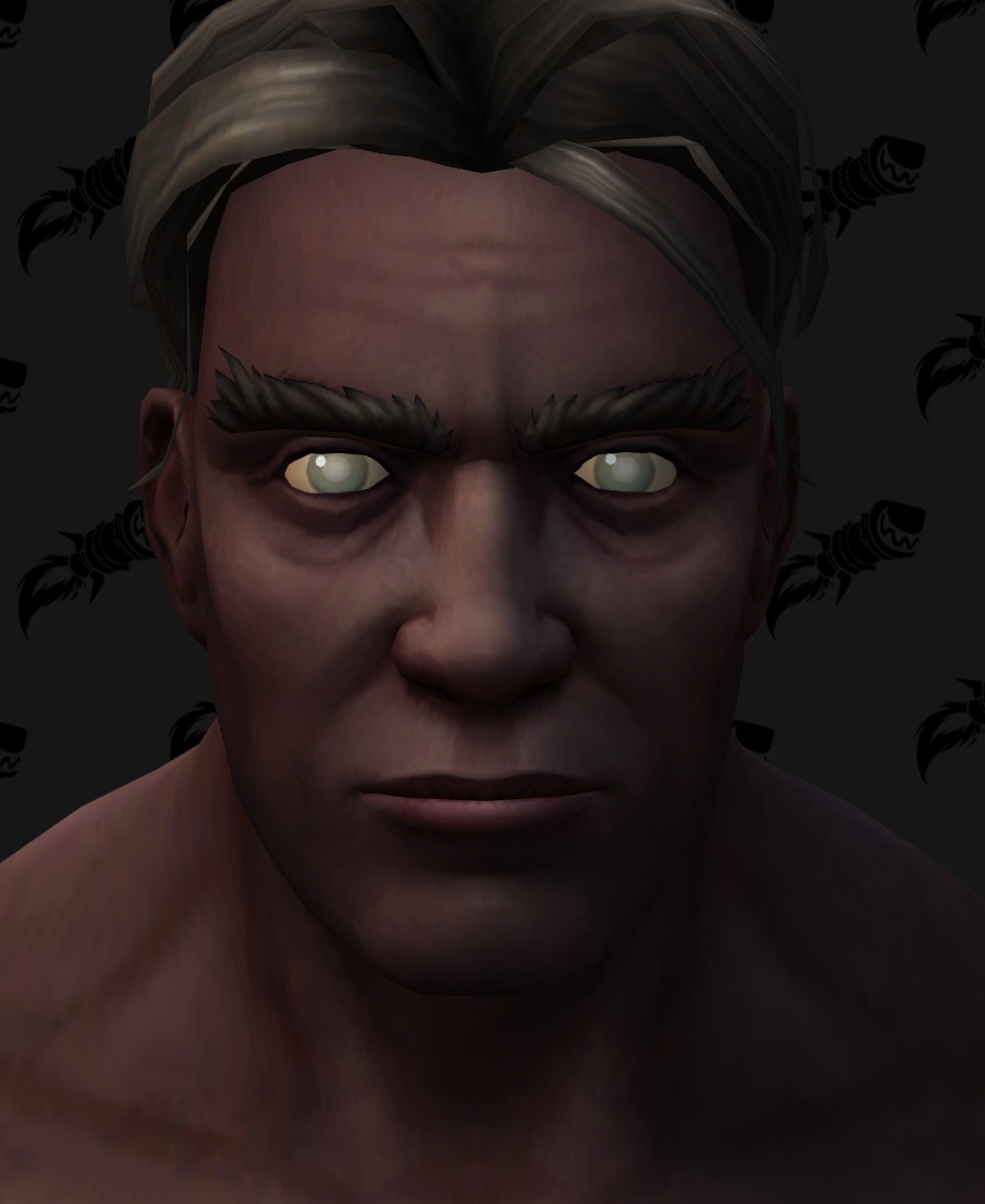 AntonioJ31's tweet photo. #Shadowlandsspoilers #Shadowlands #CharacterModels Please let the Worgen and human models be separate! 
So I can make a blind monk! I can give Dylan his yellow/orange eyes in human form and the new female African skin tone models and the new female make-up look amazing! https://t.co/RgcWexj4td