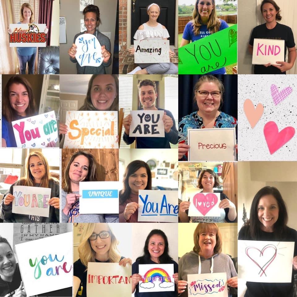 CeliaHays's tweet photo. Hays Huskies! You are amazing. You are kind. You are special. You are precious. You are unique. You are loved. You are important. You are missed. ❤️ #rockwallisdconnects #celiahays #haysleads #iloverockwallisd https://t.co/6JYD8XPX4r