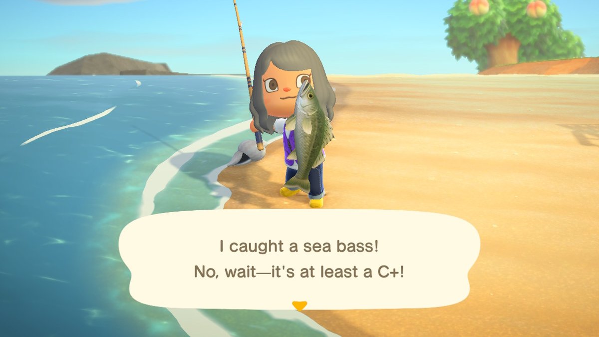 I caught a gabillion sea bass!No wait - they're at best an F-!