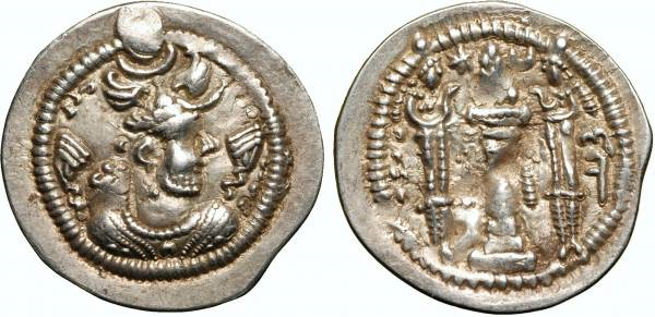 This first campaign resulted in a defeat. Piruz was captured, forced to pay a ransom, and then bow down before his enemy in an act of humiliation. BTW One of the ways we confirm Piruz’s defeats is by the different crowns that appear on his coins, new one after each loss. rh 7/