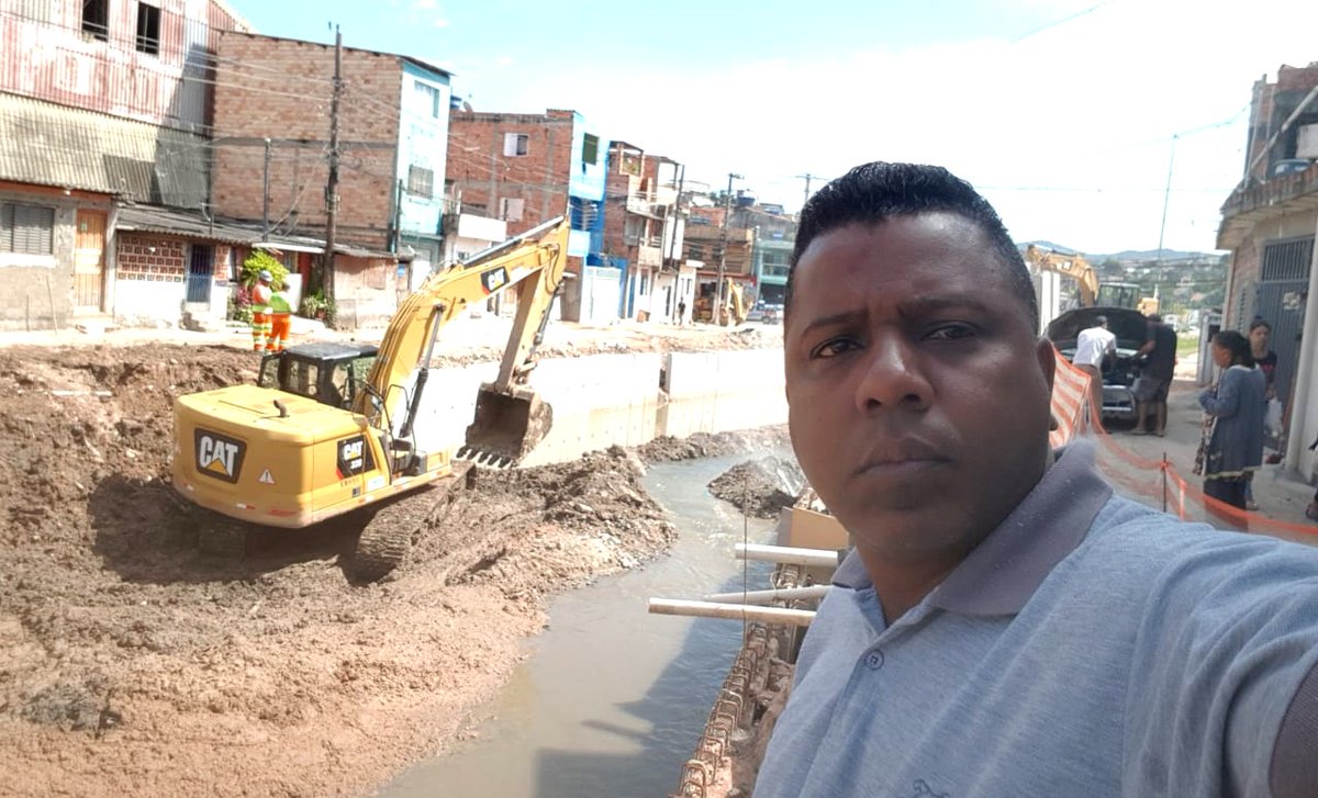 Hoje estive na minha amada Baronesa, acompanhando as obras de contenção de enchentes, mais uma conquista de nossa comunidade... noticias.biecruz.com/2020/04/obras-… #baronesa #osasco #comunidade #obras
