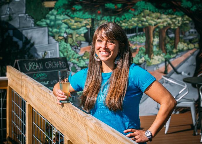 There's more to drink in Asheville than just beer! #Asheville is serving up delicious hard cider made from local fruit sourced from just down the road in Hendersonville, NC.  Meet Josie Mielke, who leads Urban Orchard Cider Co.: bit.ly/2v1fEon. #AVLDrinks #Cider