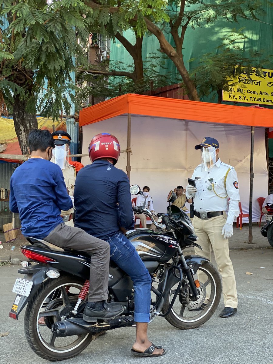 7/8In the time of COVID-19 the struggle to survive is no longer metaphorical. Men and women, who have to keep Mumbai running are at it with even greater frenetic, relentless energy than usual. Their new weapon cum accessory, the face mask. Everyone has to wear one in public.