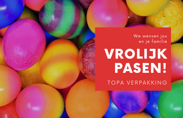 Topa Verpakking wenst iedereen fijne paasdagen!
