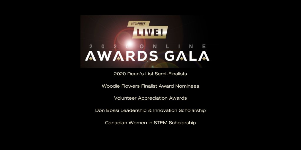 Tune in to FIRST Canada LIVE! For a special two night event, April 16th &amp; 30th 7:00 PM EDT twitch.tv/firstcanada