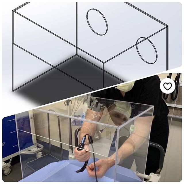 team5945  is continuing to support the #HCW. Making these #intubation chambers for #doctors in Maryland. Please support us if you can
.
.
.
.
.
.
.
.
#hocomd #howardcountymd #covi̇d19 #HCW first_official_ _firstchesapeake_ #stemeducation