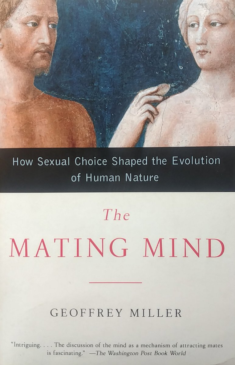 'The Mating Mind' editions (thread 2/9):  https://amzn.to/2GQ2DAI L: US paperbackR: UK paperback