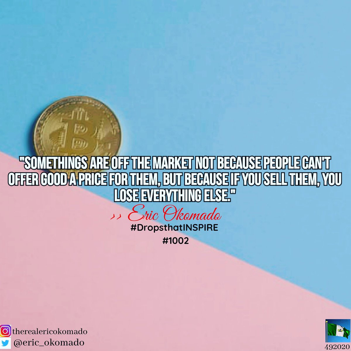 Somethings are not for sale:
Your #dignity. Your #integrity. Your #soul.

#DropsthatINSPIRE 
#BeINSPIREDtoday 
#notforsale #sales #dignity #sextraffickingawareness #sellyourhome #sextraffickingawareness  #StayHome #marketplace #COVID19 #ThinkBIGSundayWithMarsha #bitcointrading