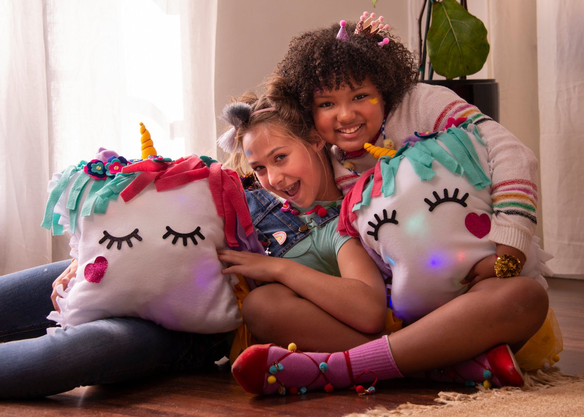 goldieblox unicorn pillow