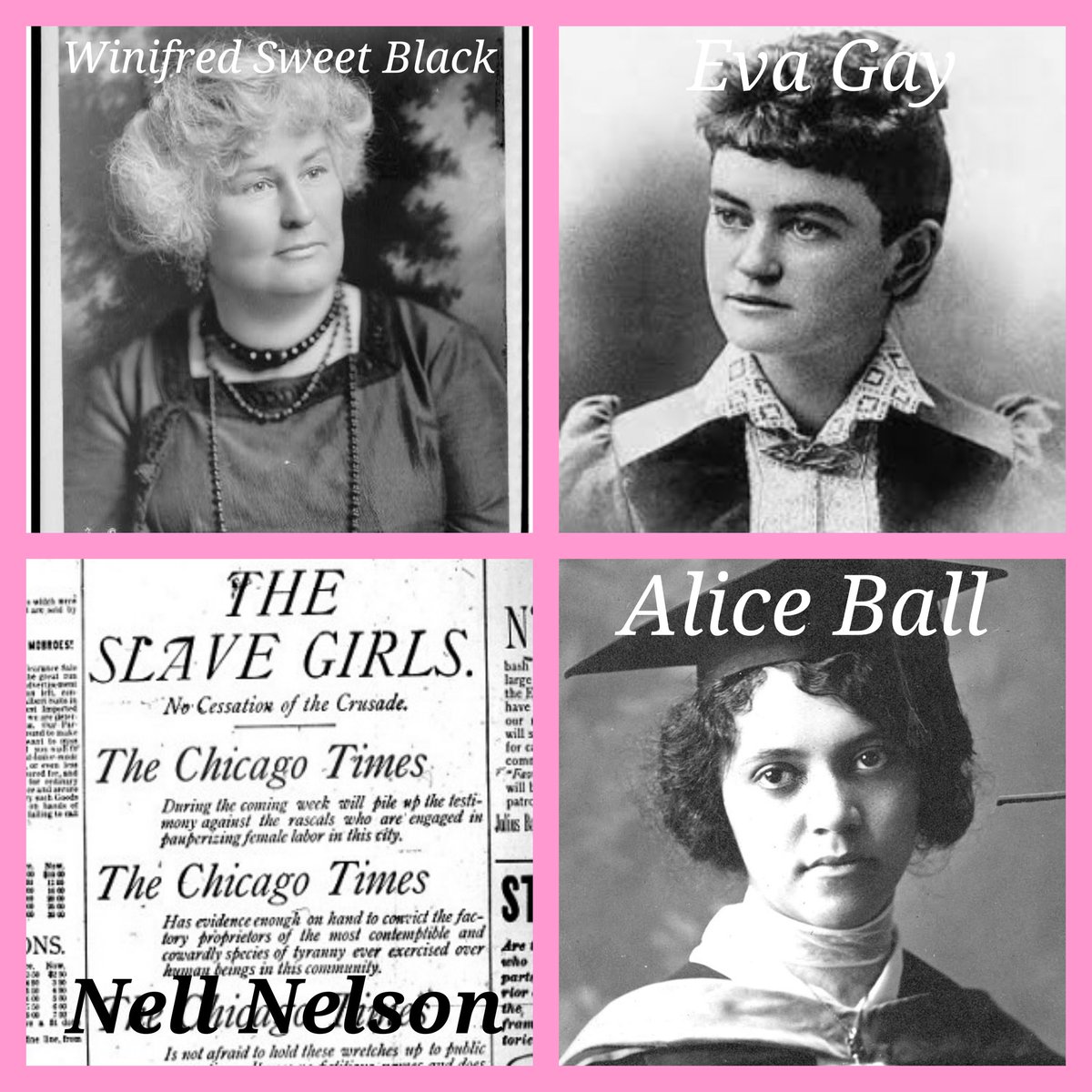 WaH_Pod's tweet photo. 👑EP53👑We've been through it this week but nevertheless we persisted! First Kelley covers 3 #StuntGirlReporters who went undercover to expose corruption. Then, Emily tells the story of chemistry genius #AliceBall who we'd all know of she hadn't died tragically young. Listen now! https://t.co/6yRGGppgAB