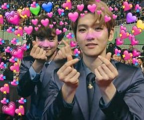 EXO with hearts, memes — Thread