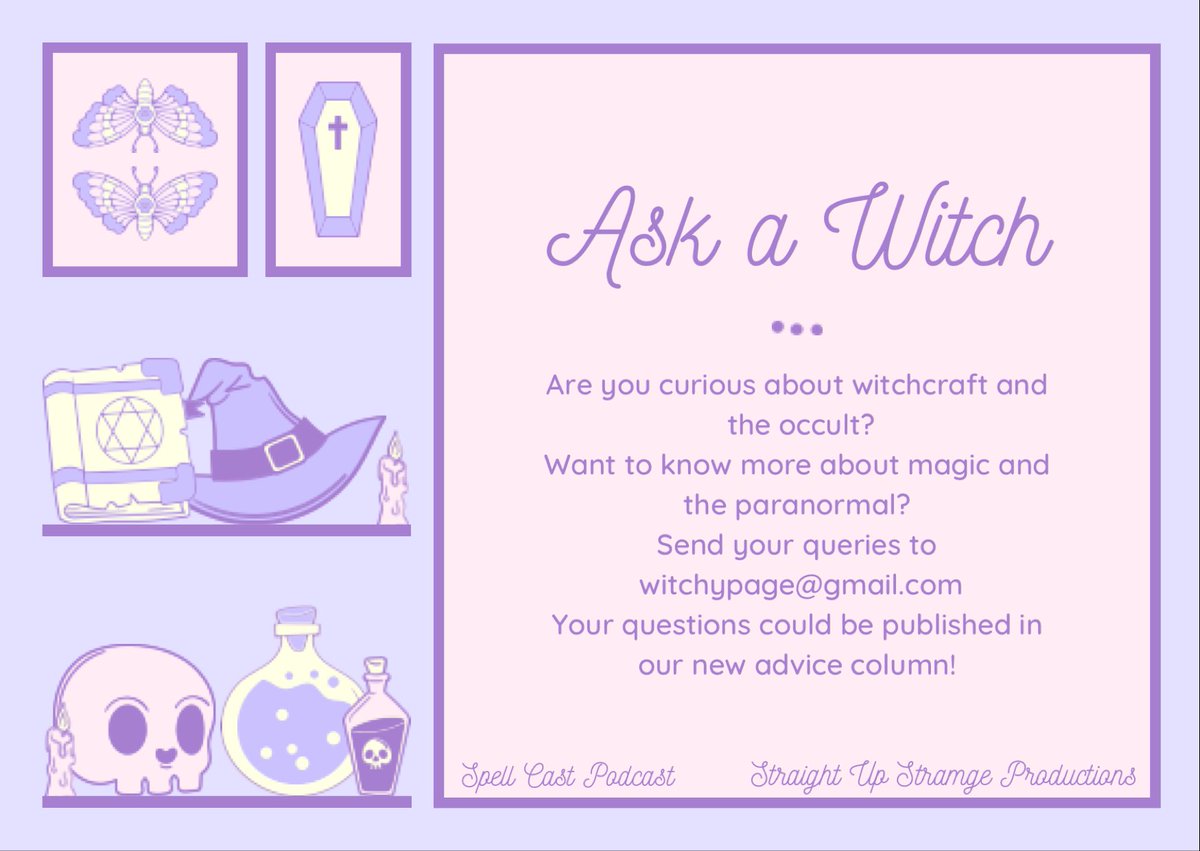 spellcastpod's tweet photo. #witchyvibes #witch #ThursdayThoughts #AskMeAnything @strangepodcasts https://t.co/w7rOnNaAym