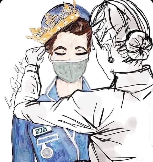 ch3zza2011's tweet photo. This picture sums things up 💙💙💙 #teambaird #conquest #nhs https://t.co/q6temAG7G0