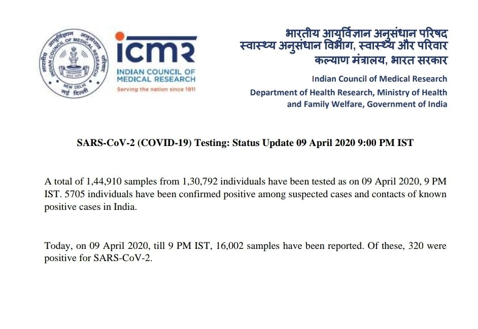 Calling out ICMR's prank of  #Mysterious890 finally yielded results!Today they given number of samples and number of persons logically, that too after many days!114910 samples & 130792 persons, ie, 14,118 multiple samplesIndia now tests 130792/1347.121= 97.1 people/million