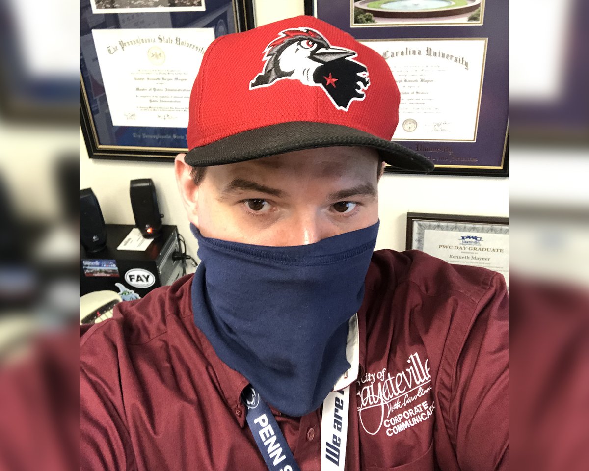 Our friends and neighbors around #FayettevilleNC and across the country are wearing their Woodpeckers gear in support of #OpeningNightAtHome. 🤩

Reply and show us your #OutfitOfTheDay for the game!