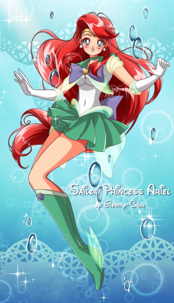 Ariel, anime, cute, girl, rebel, tattoo, teenager ariel, HD phone wallpaper  | Peakpx