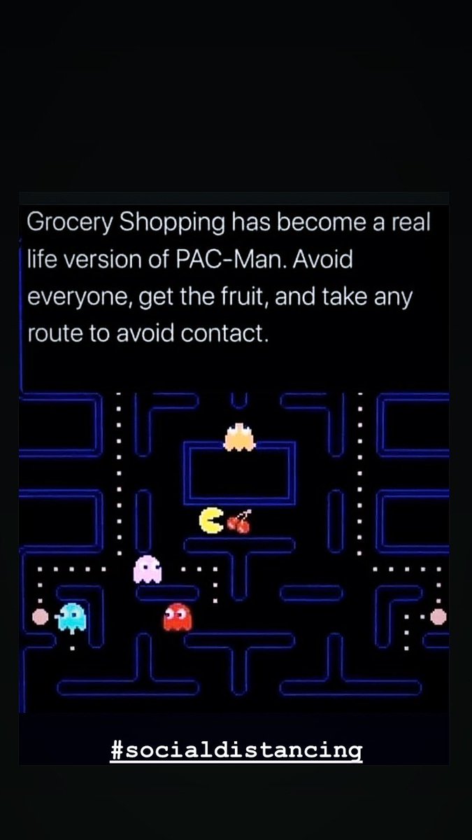 #SocialDistancing #PacMan ✌️
