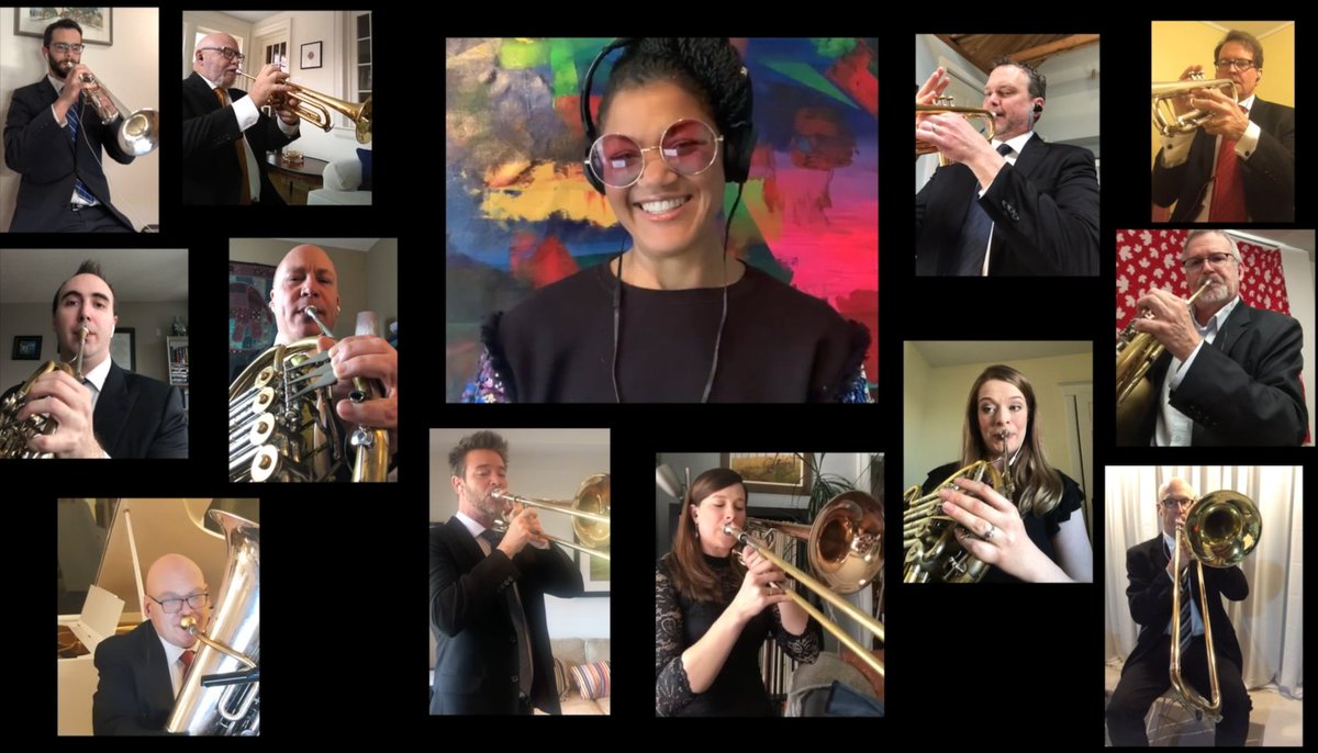 ❤️🎶for the Silent Generation from <a href="/TorontoSymphony/">Toronto Symphony</a> Brass Section feat <a href="/MeashaBG/">Measha</a>
 
#ActsofLove #TogetherWeCanDoIt #SongsofComfort
 
youtube.com/watch?v=aRrIE6…