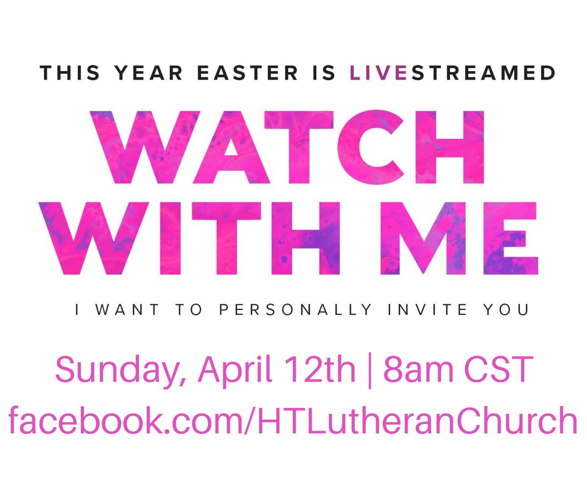HolyTrinityLCMS's tweet photo. We invite YOU to join US for Easter Service on Sunday! 8am CST.  #Easter #easterservice #joinus #church #churchonline #onlinechurch #onlineservice #ChristisRisen #heisrisenindeed https://t.co/nPEvgm1EE4