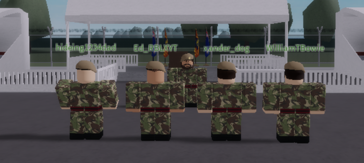 Training today with 4 soldiers of FIDF, excellent progress in our combat.
