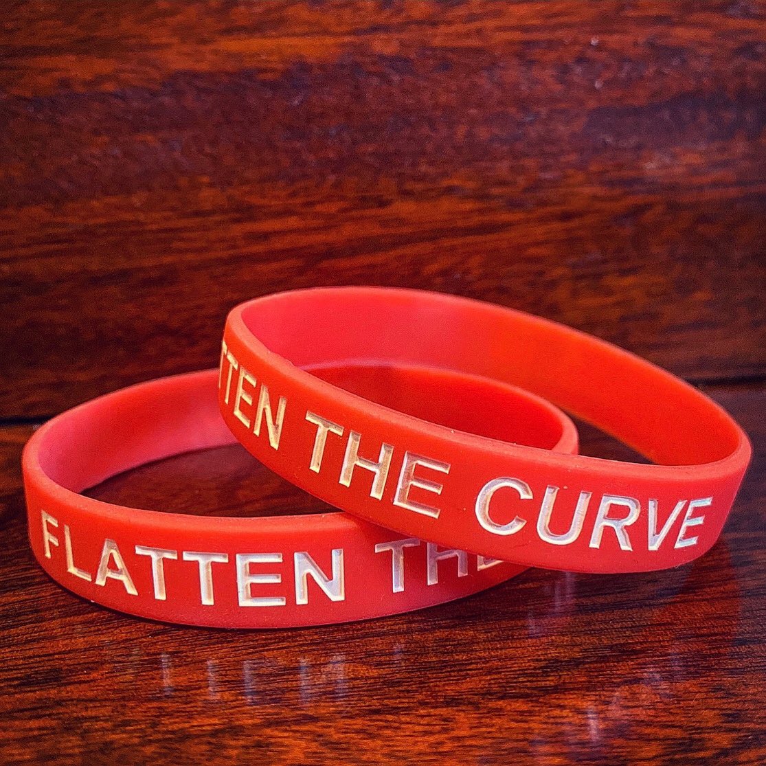 SammiMucci's tweet photo. Help out our health workers throughout the country by purchasing a COVID-19 bracelet! Share the link and let’s help #FlattenTheCurve                         https://t.co/gha99W9wSf https://t.co/gD6kJESTEF