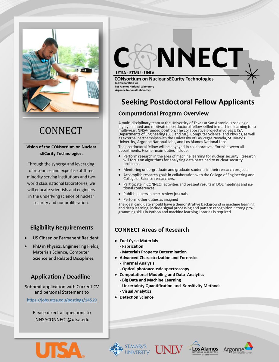 NNSA CONNECT at UTSA tweet media