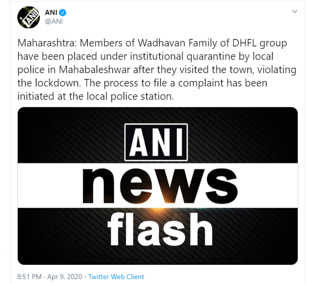 I really wanted to refrain from partisan politics during this time of crisis, especially when our state is the worst affected by  #COVID19..but what is happening is deeply distressing..the audacity, the arrogance with which the ones in government are abusing power is revolting.