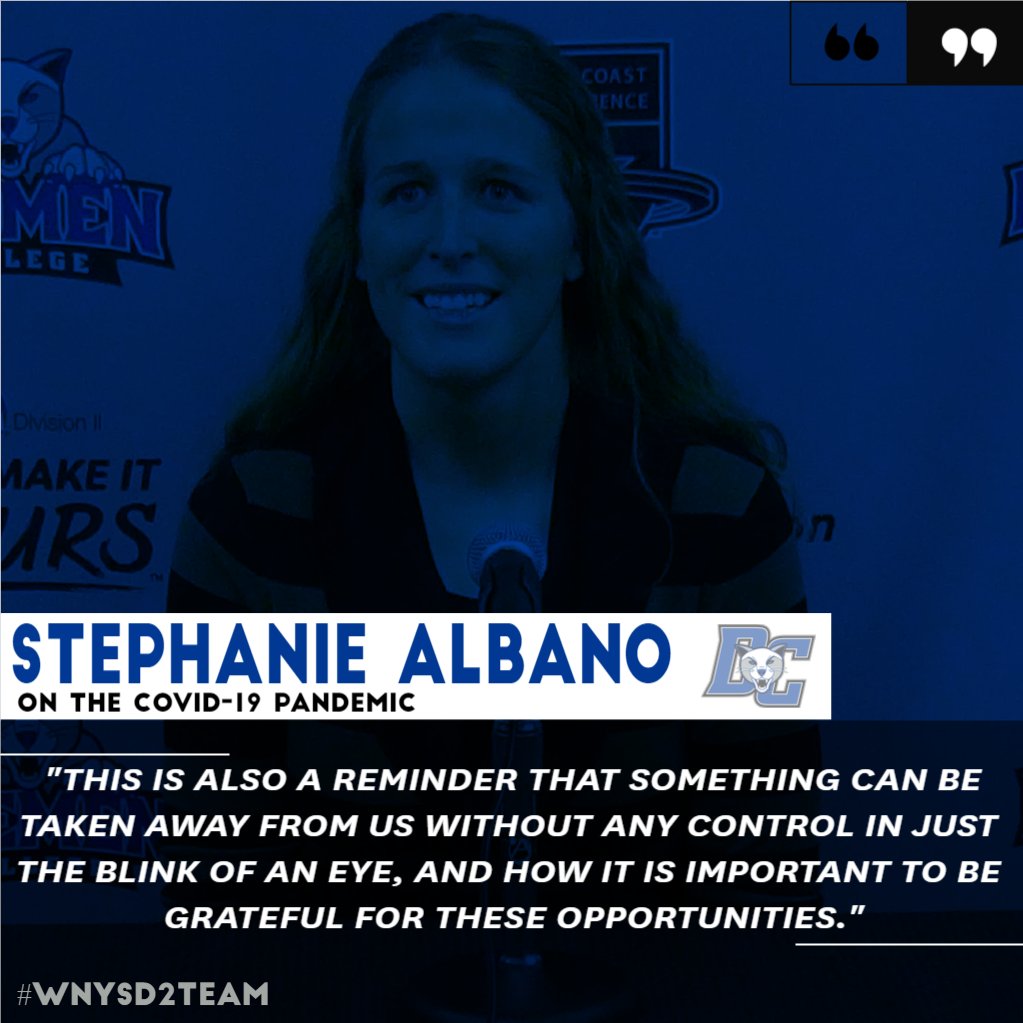 Our latest Daemen at a Distance features <a href="/DaemenWVB/">Daemen Women’s Volleyball</a> head coach Stephanie Albano as she discusses the team's 2019 season, finishing with a 16-12 record and the status of the program during the COVID-19 pandemic.

FULL VIDEO: youtube.com/watch?v=qwU8Ck…