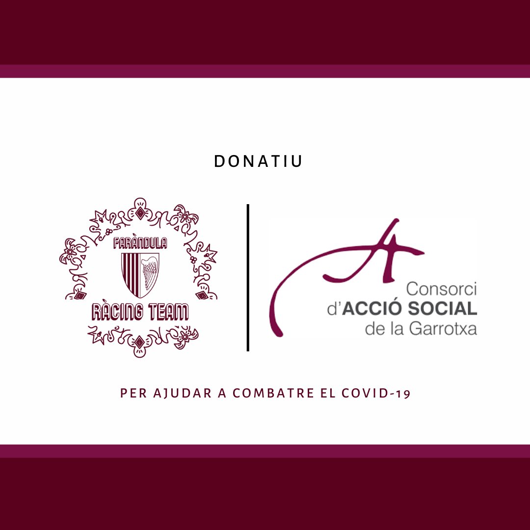 FRTuit's tweet photo. Ens unim a la lluita contra el coronavirus👊🏼 Aquesta setmana hem efectuat un donatiu econòmic al @acciocomunitari. https://t.co/x2lStq3L1a