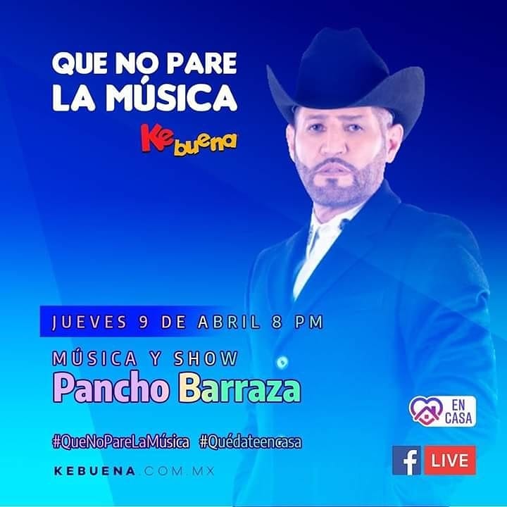 mvg7779's tweet photo. QUE NO PARE LA MÚSICA‼️
Mi gente no se pueden perder Hoy  Jueves 9 de abril  a las 8 PM 💥el live a través de la @kebuena , Recuerden su servidor y su guitarra 🎸 #Quenoparelamusica 🎼🎤  #QuedateEncasa 🏠 @panchobarraza20 @RioNiloMalecon @RBMUSICOFICIAL @DivasDeBarraza https://t.co/TXCJ8FLhFP