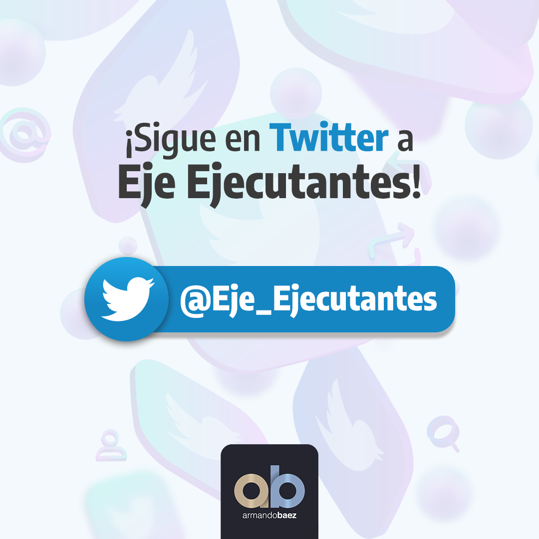 ¡Amigos y amigas! Estamos fortaleciendo la imagen y la comunicación de <a href="/Eje_Ejecutantes/">EJE Ejecutantes México</a>, para estar más cercanos a nuestros socios.

Sigan la cuenta oficial, esperando puedan promoverla entre sus conocidos. Estaremos difundiendo contenidos de gran utilidad.

¡Gracias!