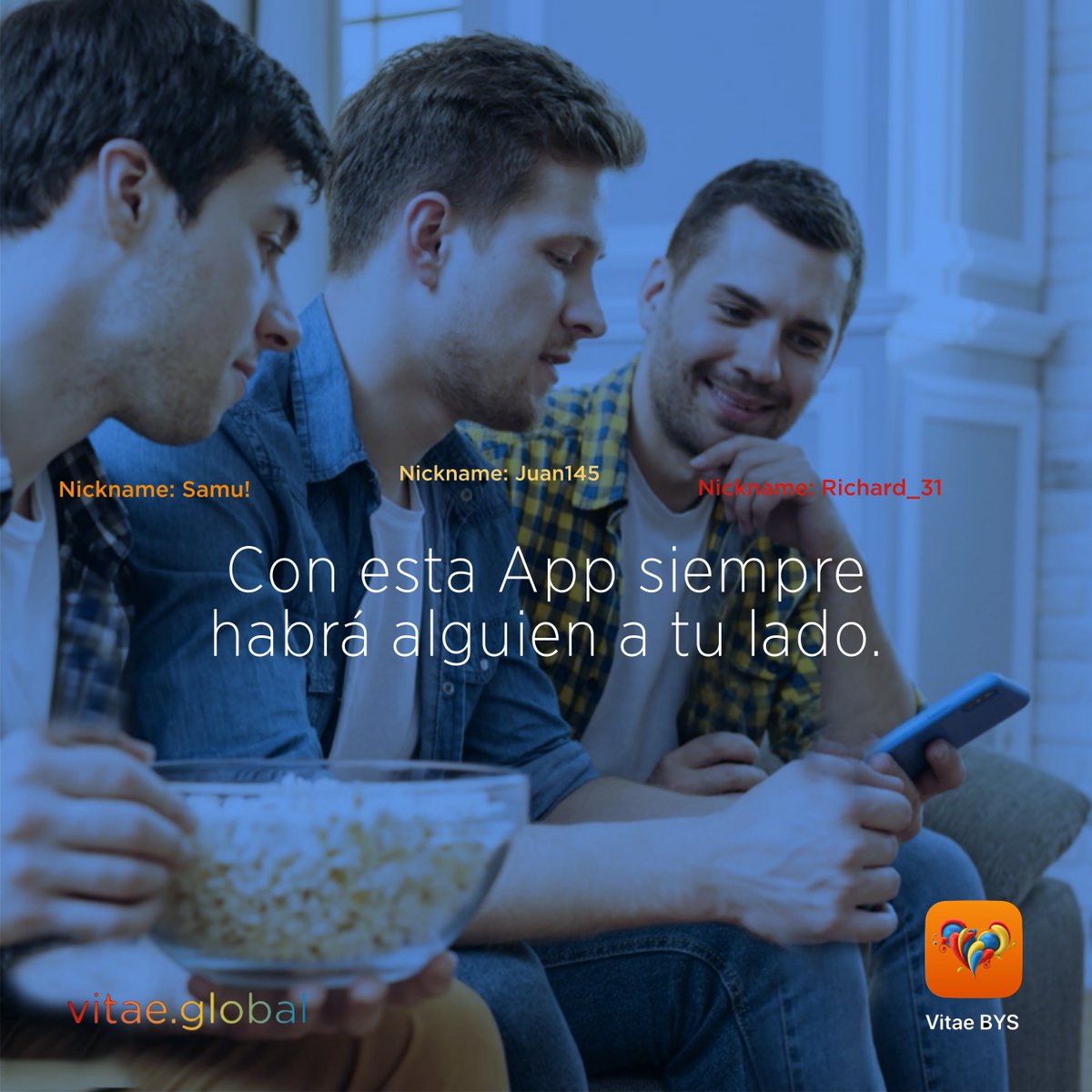 followVITAE's tweet photo. Durante la Pandemia ahora podemos estar más cerca unos de otros mientras guardamos distancia y aislamiento. Ten a mano VITAE BYS App y siempre tendrás a alguien a tu lado.

#pandemia #covid19 #coronavirus https://t.co/bDuSRpzFr5