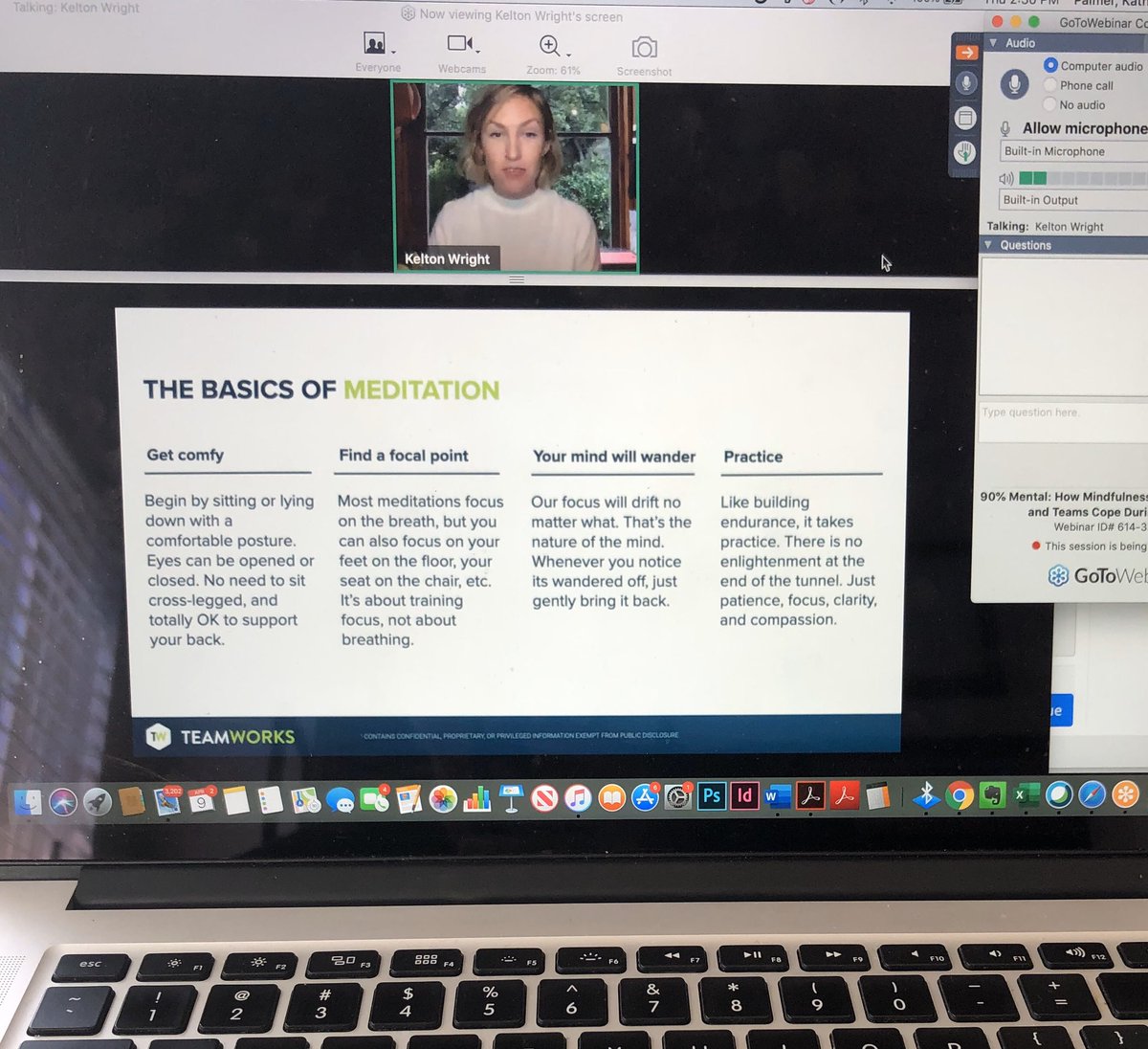 kpalmer419's tweet photo. Great webinar on #Mindfulness this afternoon. Thanks @Teamworks https://t.co/Q3vkzHuPau
