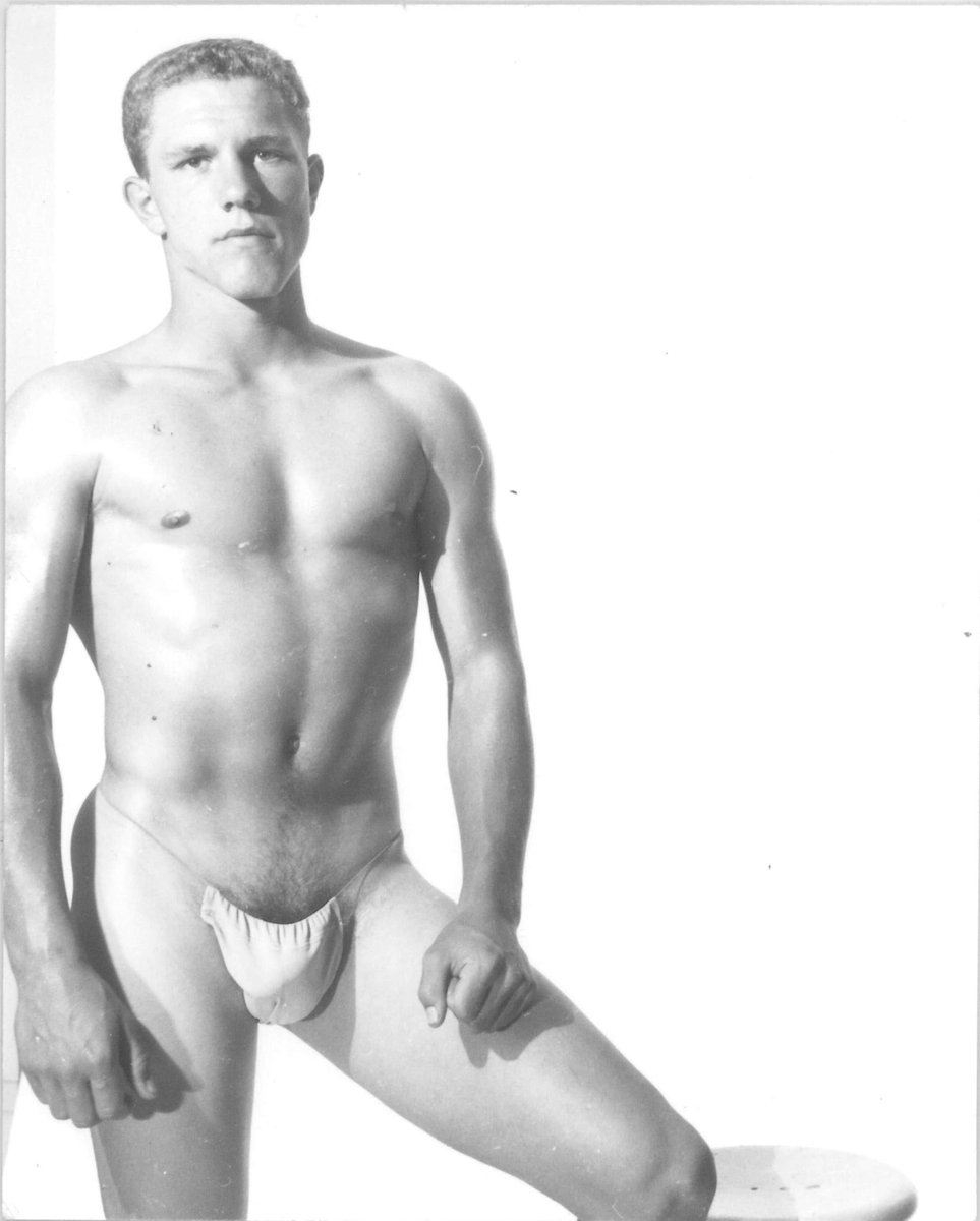 creatureblackl1's tweet photo. Ed Stevens aka Eddie Stevens (on right with Dale Hall in first photo) [Photos by Pat Milo and Athletic Model Guild] Los Angeles, 1964 #edstevens #patmilo #athleticmodelguild #vintagemen https://t.co/zHoIkcxWgG