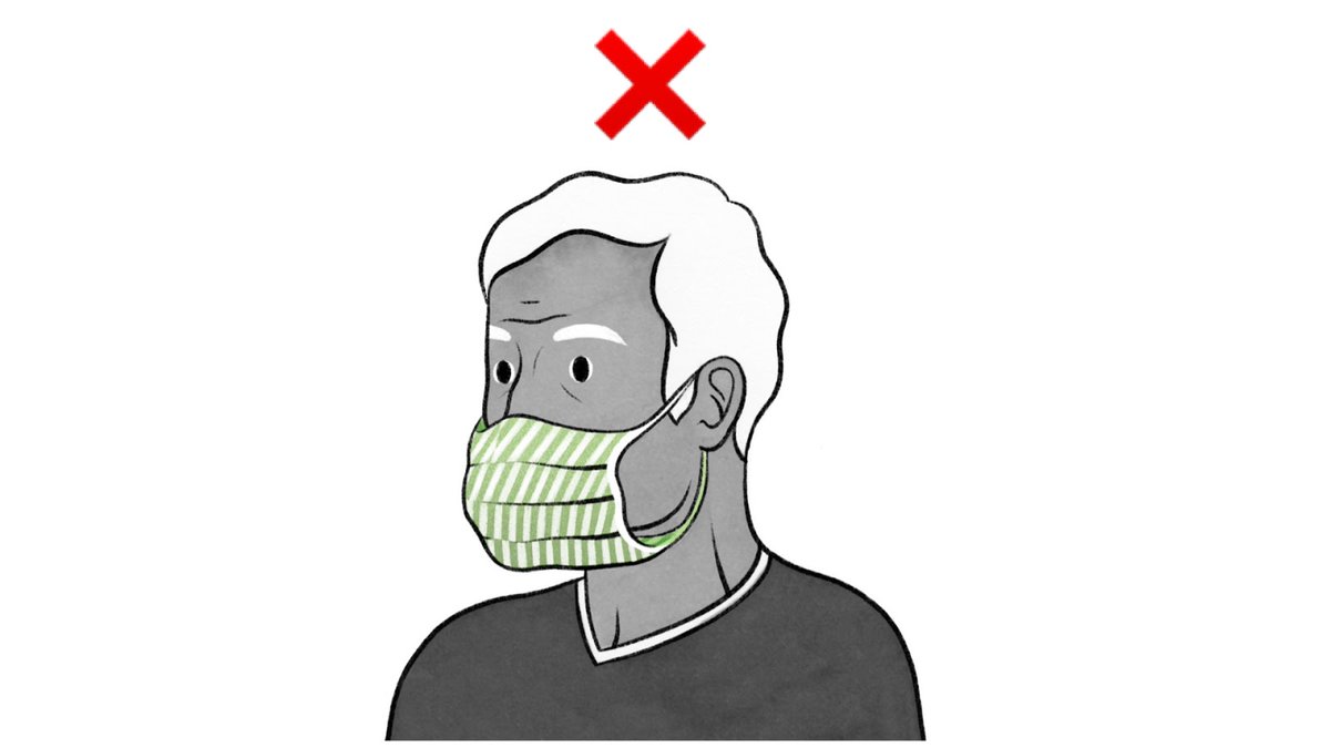 DON’T wear your mask loosely with gaps on the sides.  http://nyti.ms/3e2o6p0 
