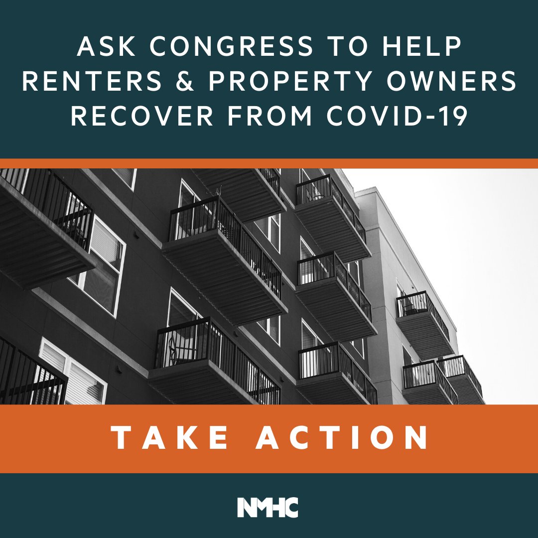 ApartmentWire's tweet image. Join your colleagues across the housing industry in advocating for further relief for housing providers, employees and their residents in the next phase of COVID-19 relief legislation. 

Take Action Now:
nmhc.org/housing-relief